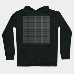 Grunge Aesthetic Calan 1 Hand Drawn Textured Plaid Pattern Hoodie